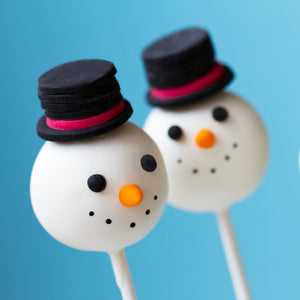 Cake Pops Snowman - Holiday Themed Cake Pops - mabrook.me