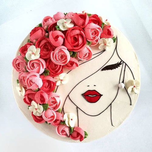 Cake Everything Special - Floral Beauty - mabrook.me