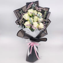 Load image into Gallery viewer, Flowers White Rose Bouquet for Get-well soon - mabrook.me

